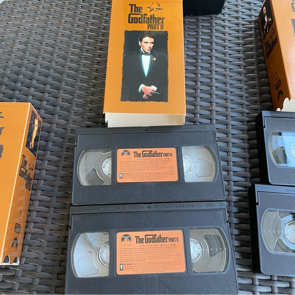 The Godfather Trilogy Box Set VHS - Picture 15 of 16